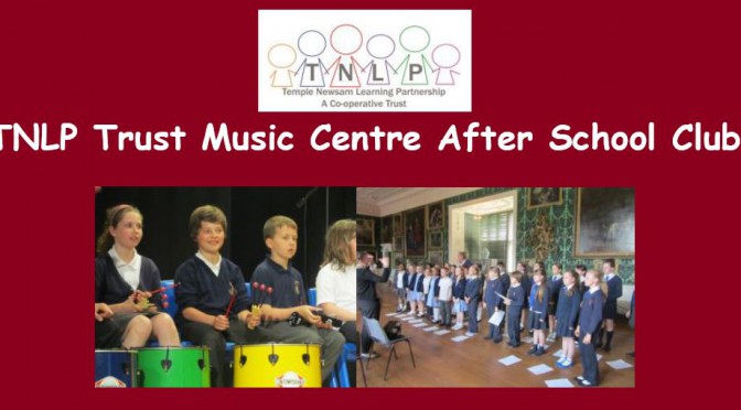 New TNLP Trust Led After School Club: Music Centre